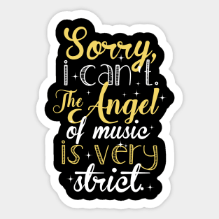 The Angel Of Music.. Sticker